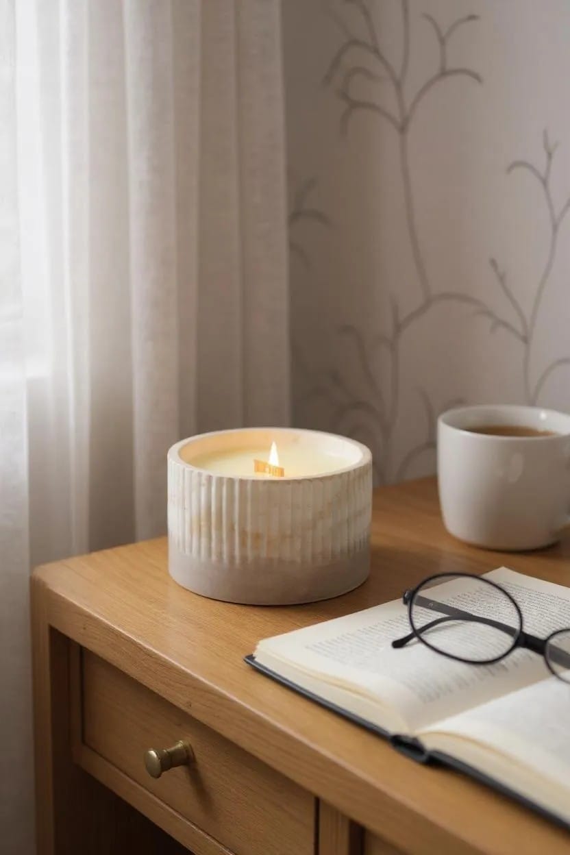 soya wax ile yapılan mumlar