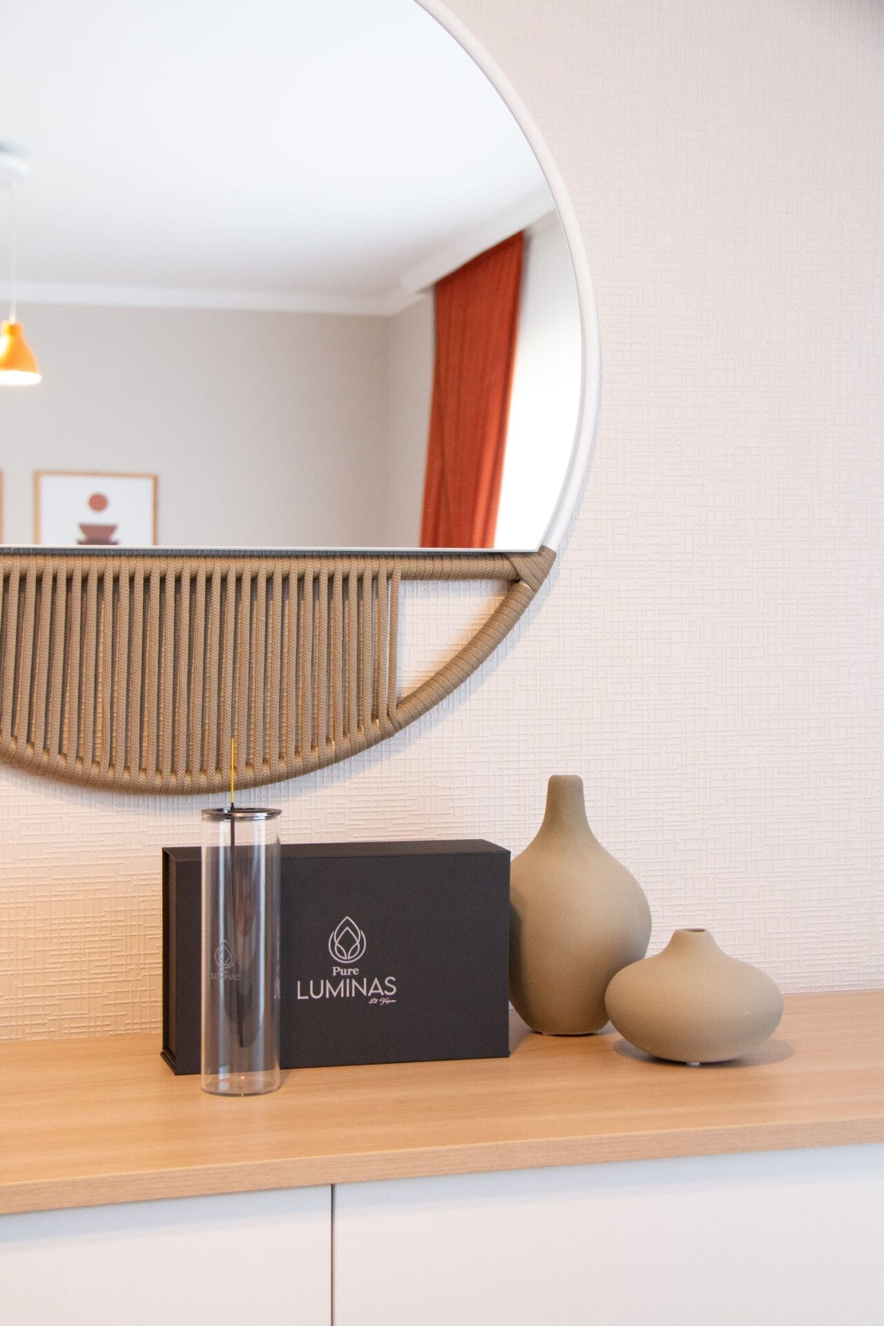 Pure Luminas El Yapımı Cam Tütsülük Seti - Görsel 3