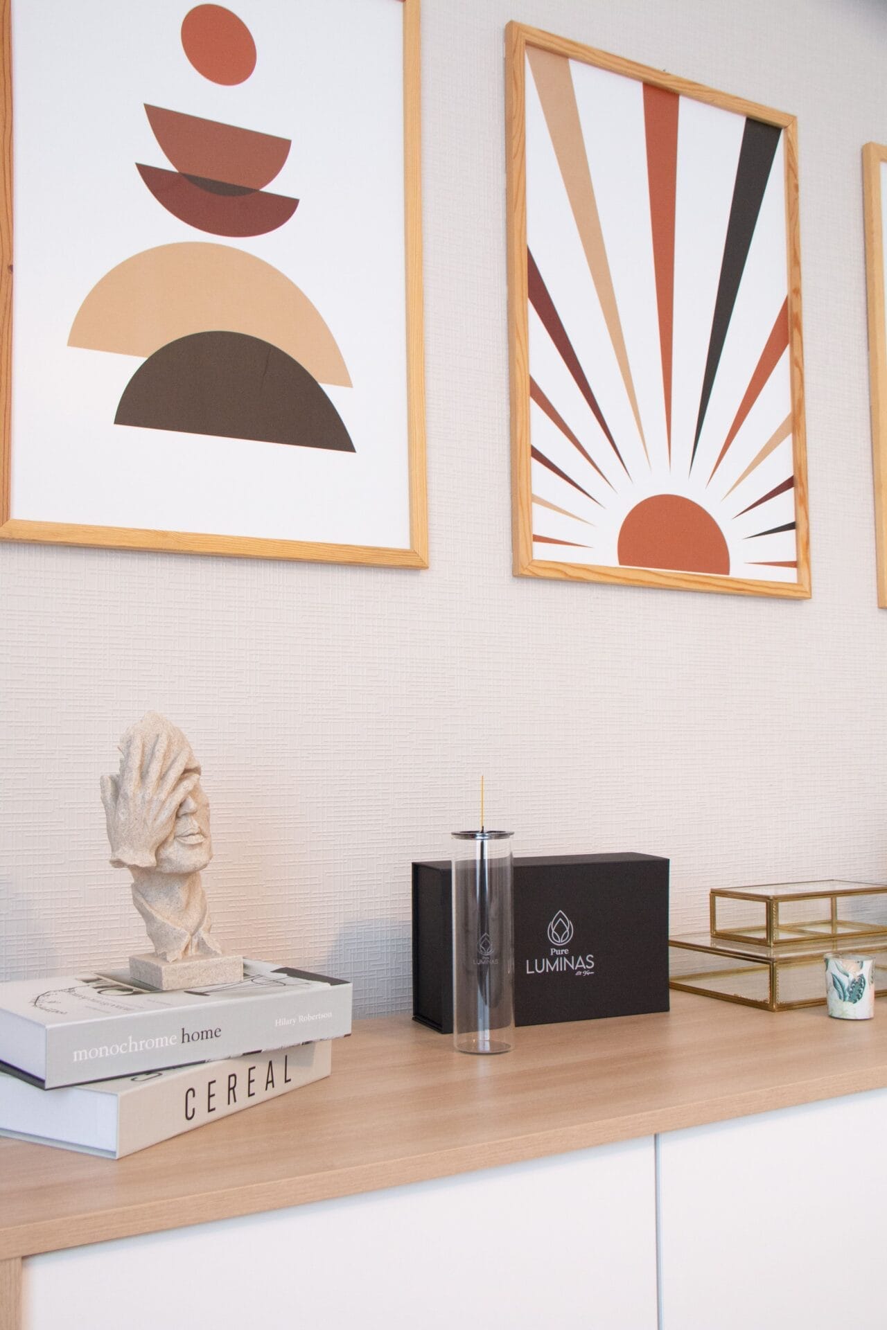 Pure Luminas El Yapımı Cam Tütsülük Seti - Görsel 5