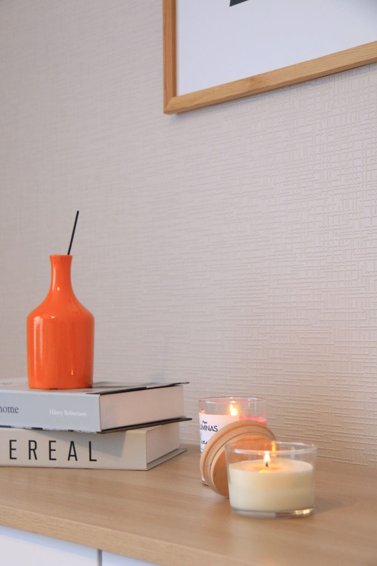 Épure - Modern & Minimalist Soya Mum Ahşap Kapaklı - Görsel 3