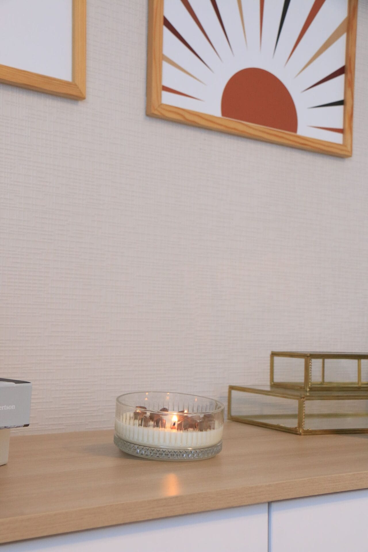 Gaia - Doğal Rustik Soya Mum - Görsel 2