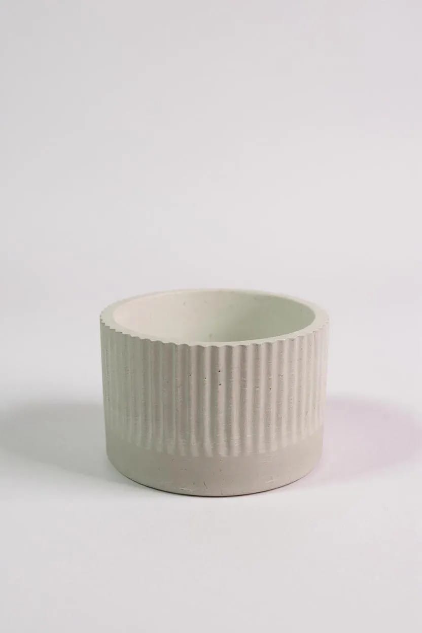 Tuli Ribbed Taş Mum | Doğal Soya Wax & Akrilik Boya Seti - Görsel 3