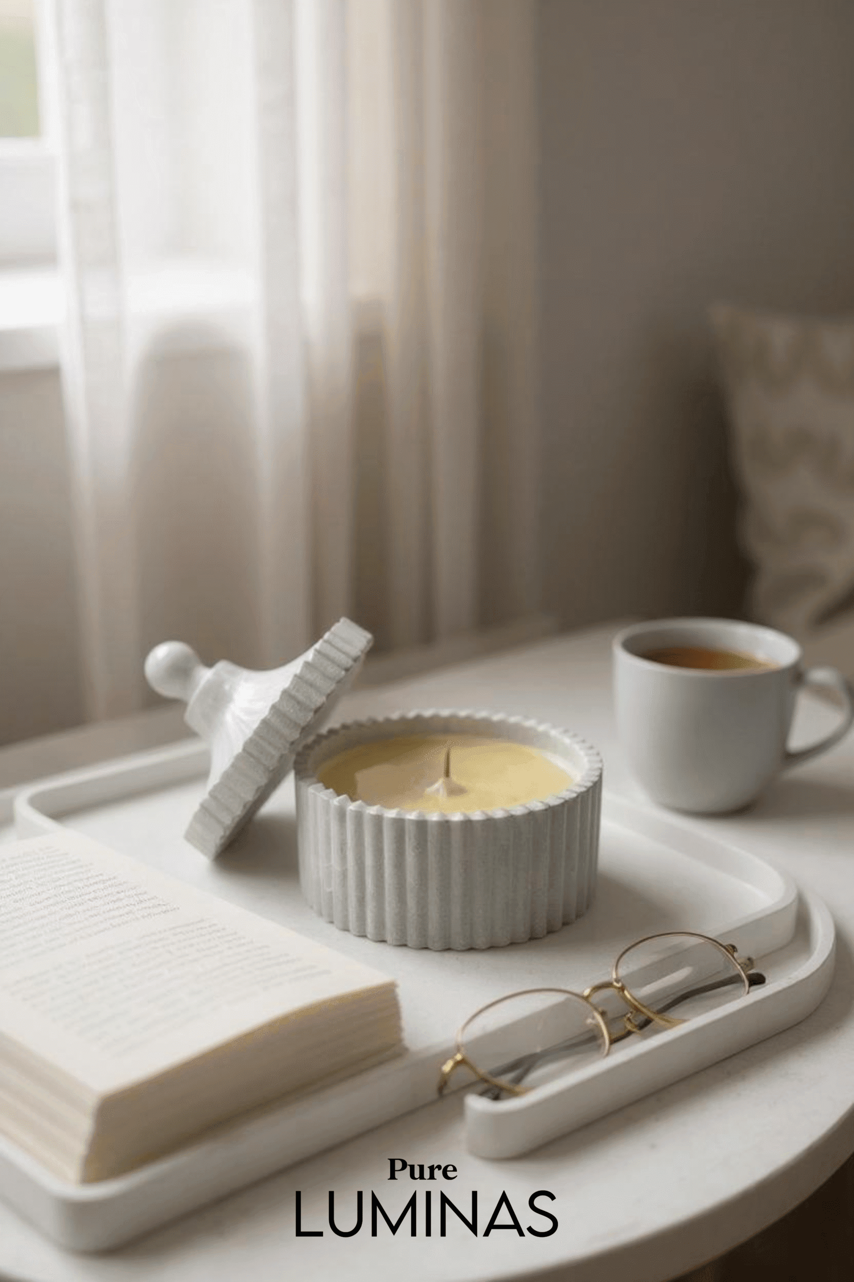 Sulia – El Yapımı Doğal Soya Mum | Doğal Soya Wax & Akrilik Boya Seti - Görsel 3